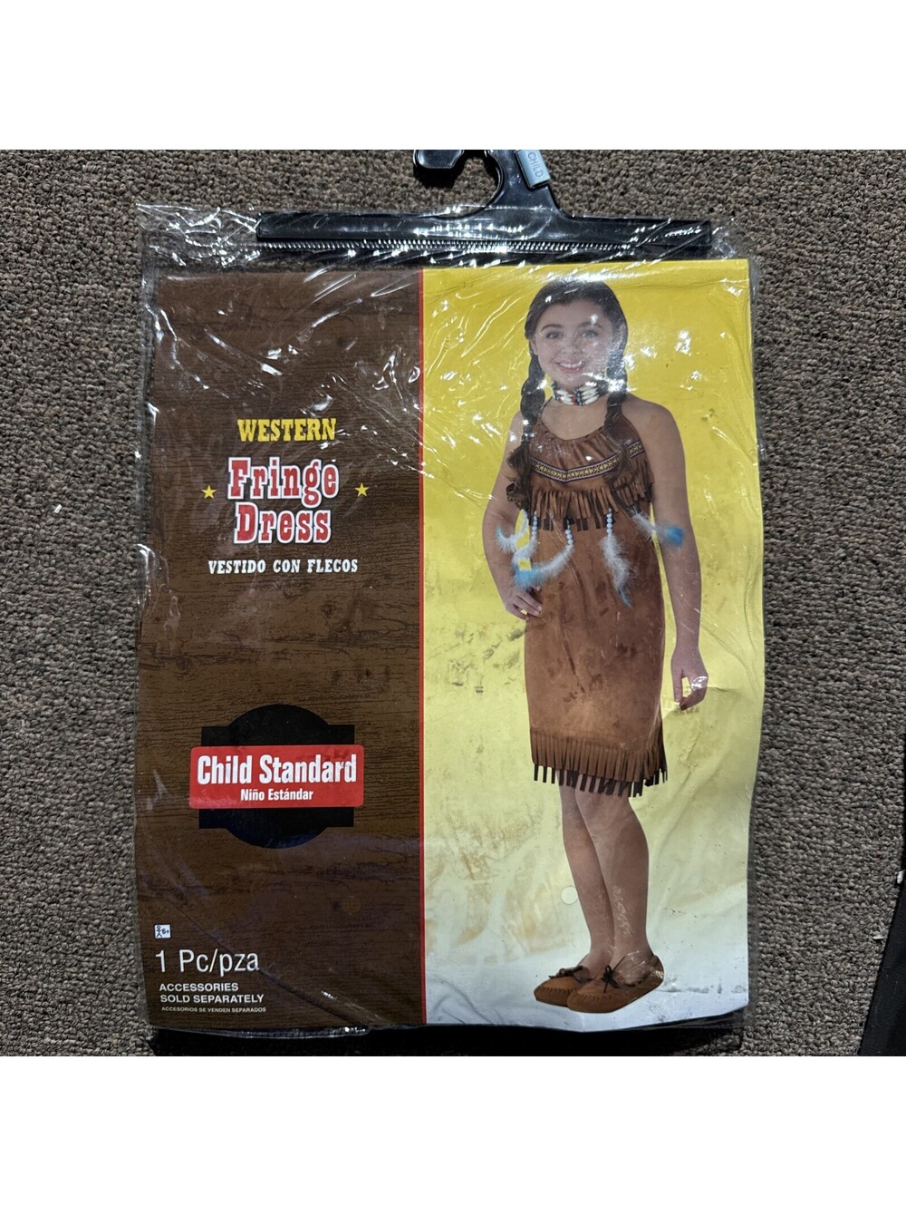 Western Fringe Dress, Child Standard